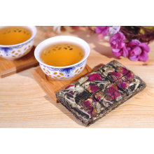 Chocolate Type PU Er Tea with Lovely Rose Flavor in Gift Box